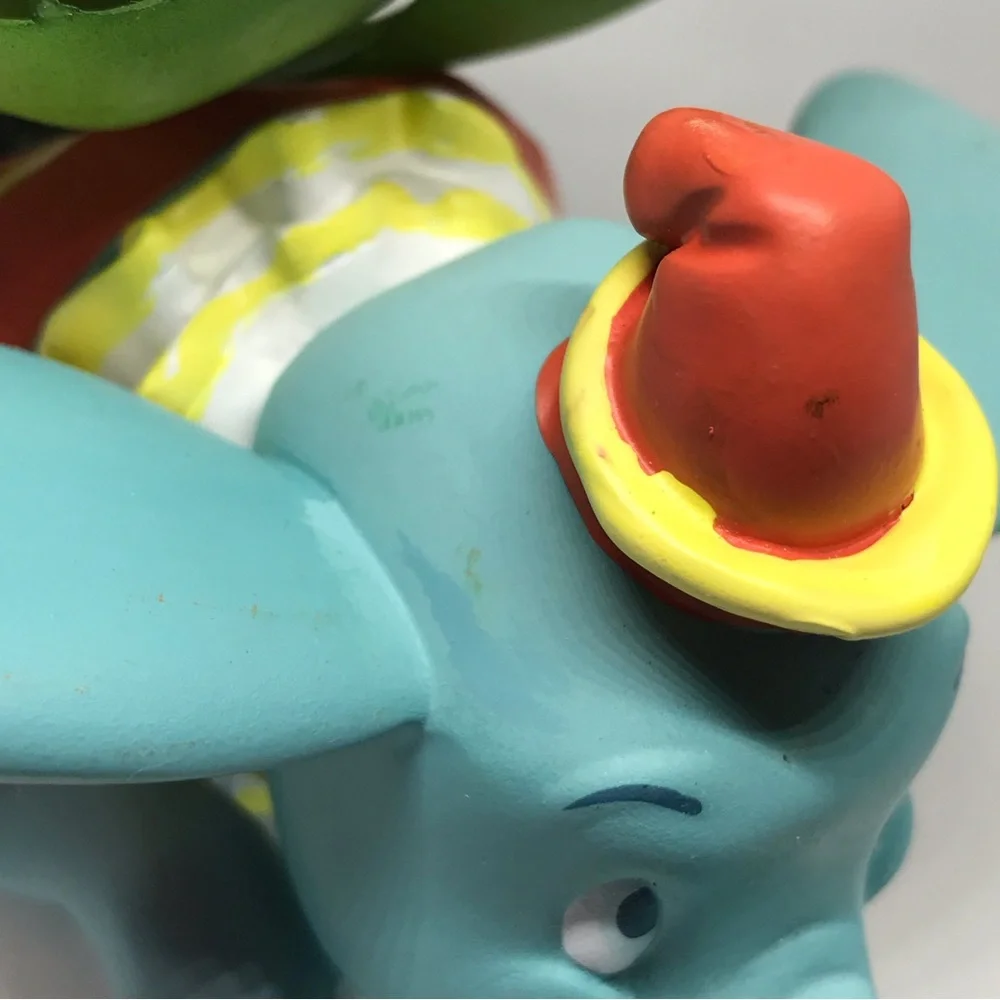 Disney Parks Dumbo The Flying Elephant Artificial Succulent Planter Figure